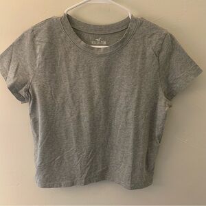 Hollister Heather Gray Size Large Must-Have Tee